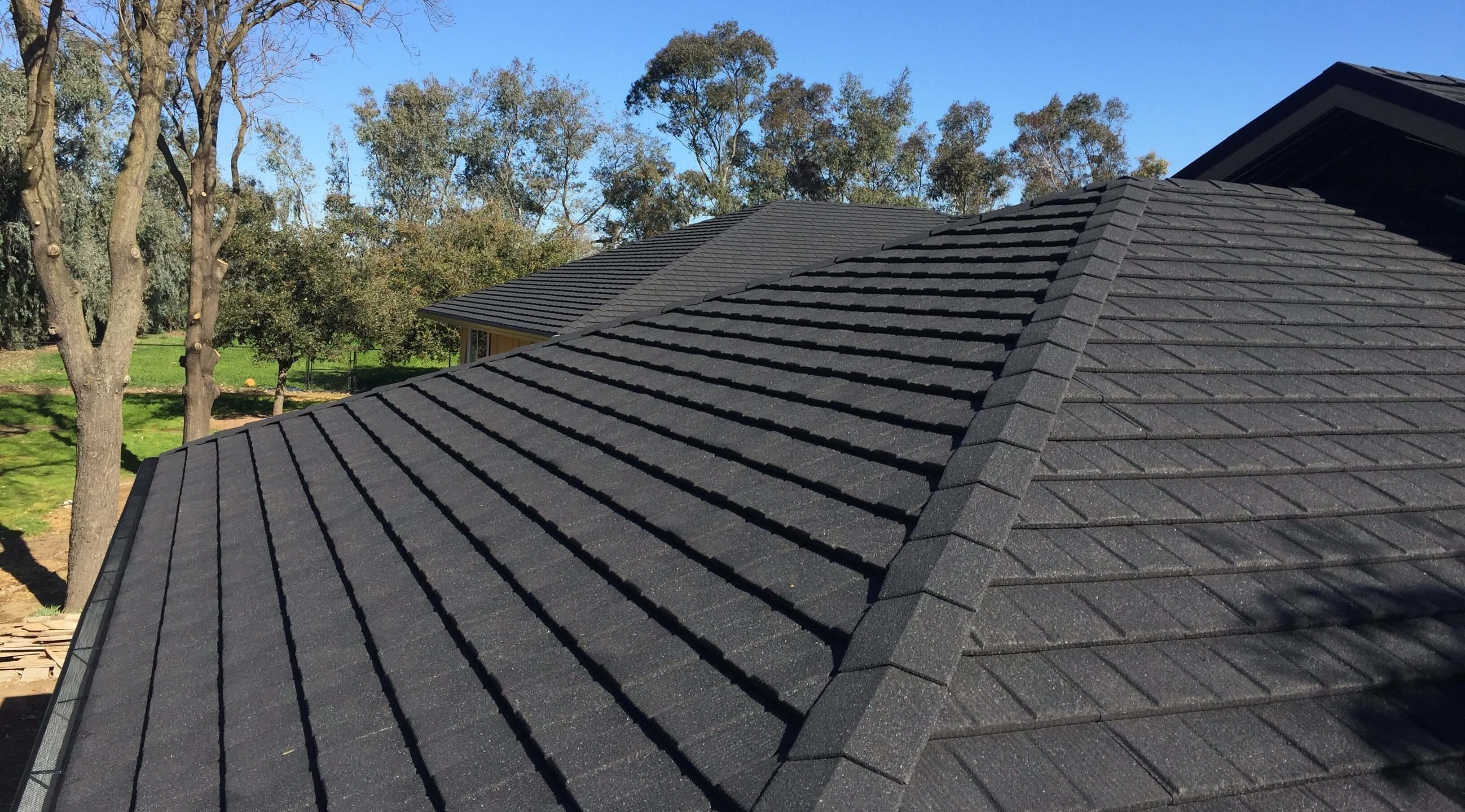 FIRST TILCOR CONCEALED FASTENING SHINGLE ROOF INSTALLED IN USA-3